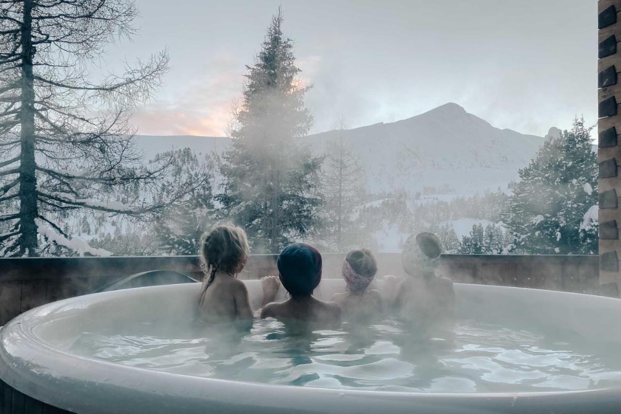 Heidi Chalets Falkert Heidialm - Chalets Bergwinter Patergassen Bagian luar foto